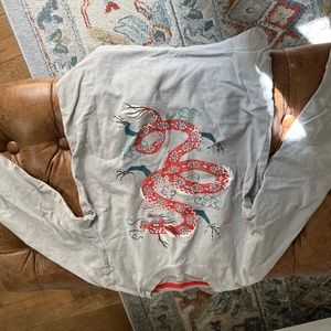 Tea collection dragon long sleeve t-shirt